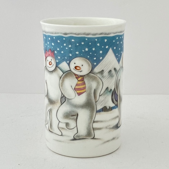 Royal Doulton Mug The Snowman Gift Collection The Party England 1985 Vintage - Picture 6 of 11